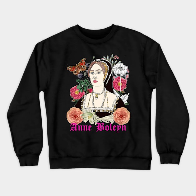 Anne Boleyn Crewneck Sweatshirt by White B Gifts